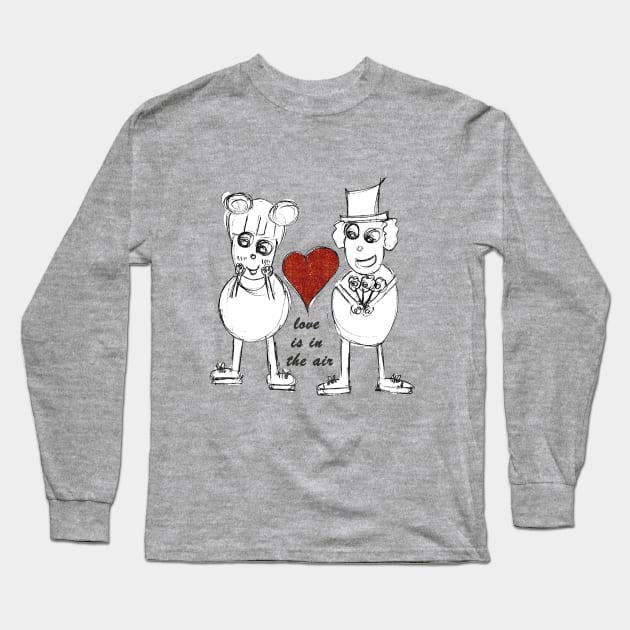 love is in the air Long Sleeve T-Shirt by loulousworld